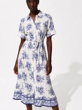 NWT H&M tie belt shirt dress